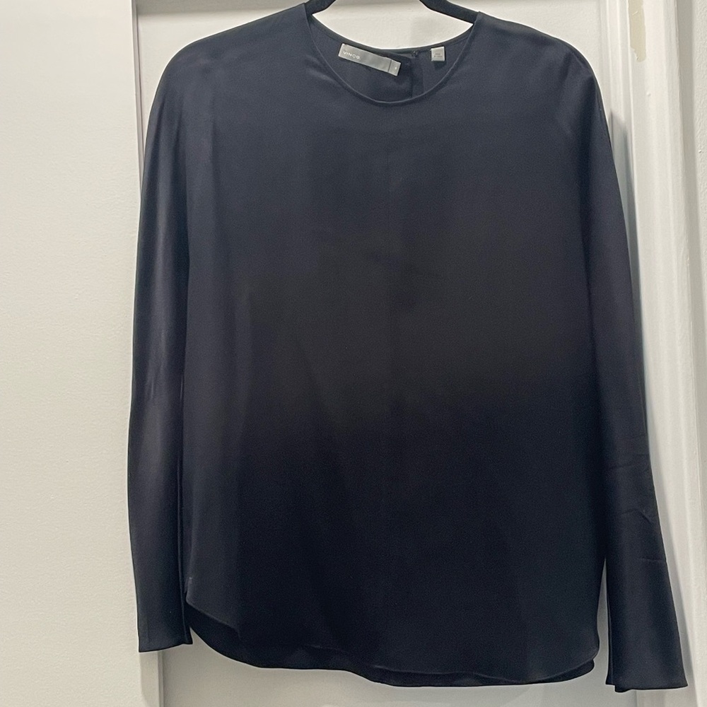 Vince 100% Silk Blouse